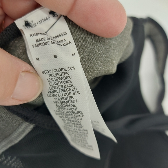 NIke Women Victory Shape Grey/Black High Support Size Medium - Picture 5 of 6